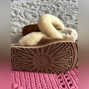 Women Platform UGG Disquette Slippers